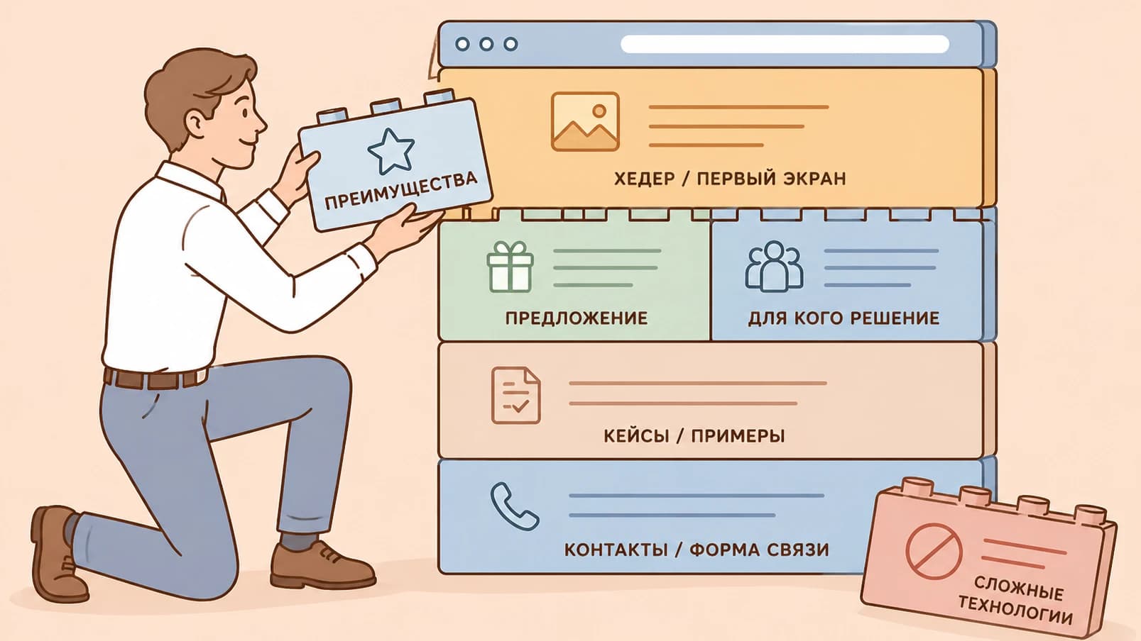 Главная страница b2b-сайта: гайд по основным блокам и правилам их наполнения