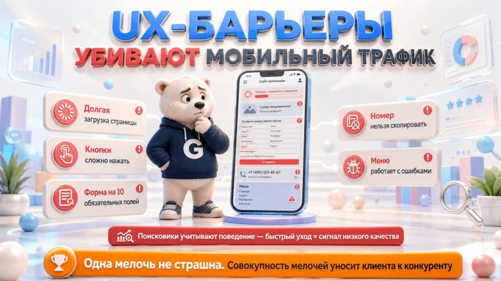 Почему ваш сайт не продает, даже если на него заходят тысячи людей