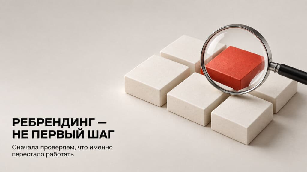 Что мы проверяем перед тем, как рекомендовать компании ребрендинг
